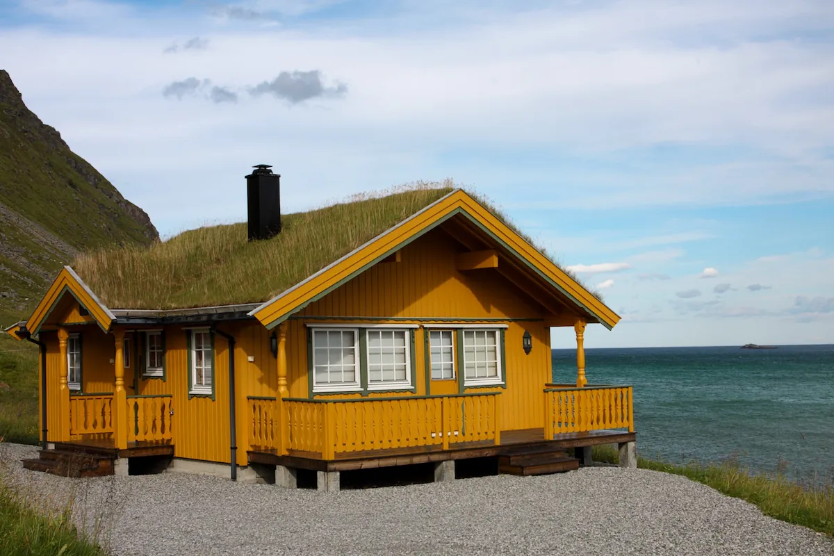 Rumah Lahan Sempit Gaya Scandinavian